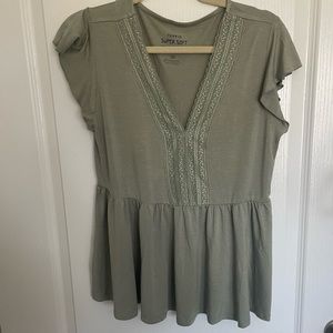 Torrid size 00 Super Soft Knit Top